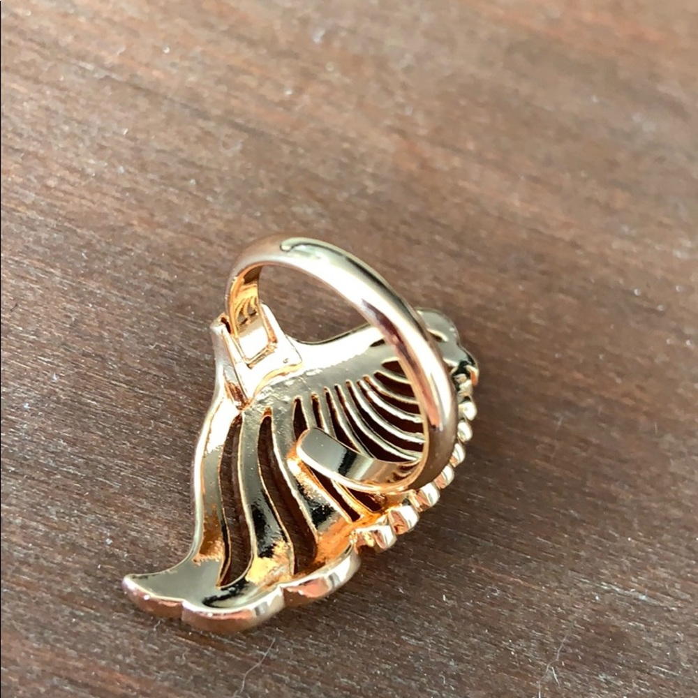 🆕❤️🔥1 LEFT❤️🔥Rose Gold Adjustable Wings Ring - Picture 5 of 5